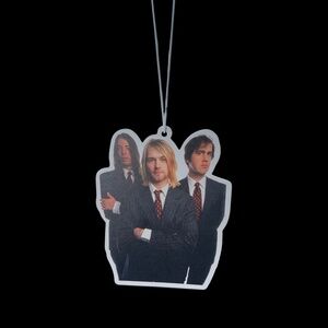 Nirvana Custom Car Air Freshener | Fresh Aura Merch | New Car Scent